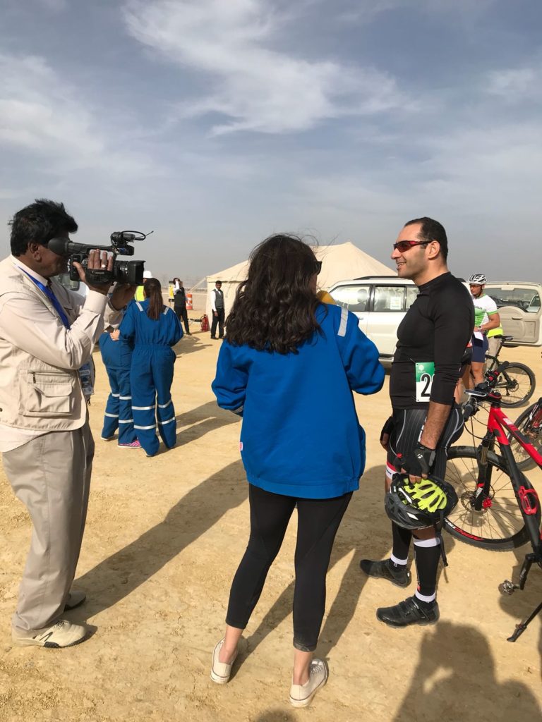 د. محمد حمود وحصوله علي المركز الثالث بالسباق Doctor Mohammed Hammoud, Plastic Surgeon from KMI finished third at the race